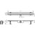 Hansgrohe Raindrain Compact Complete Set Shower Drain 1000 For Standard Installation - Brushed Stainless Steel - Unbeatable Bathrooms