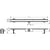 Hansgrohe Raindrain Compact Complete Set Shower Drain 1200 For Standard Installation - Brushed Stainless Steel - Unbeatable Bathrooms