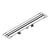 Hansgrohe Raindrain Compact Complete Set Shower Drain 1200 For Standard Installation - Brushed Stainless Steel - Unbeatable Bathrooms