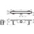 Hansgrohe Raindrain Compact Complete Set Shower Drain 600 For Standard Installation - Unbeatable Bathrooms