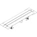 Hansgrohe Raindrain Compact Complete Set Shower Drain 700 For Standard Installation - Brushed Stainless Steel - Unbeatable Bathrooms