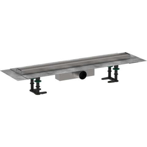 Hansgrohe Raindrain Compact Complete Set Shower Drain 700 For Standard Installation - Unbeatable Bathrooms