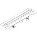 Hansgrohe Raindrain Compact Complete Set Shower Drain 700 For Standard Installation - Unbeatable Bathrooms