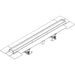 Hansgrohe Raindrain Compact Complete Set Shower Drain 800 For Flat Installation - Unbeatable Bathrooms