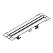 Hansgrohe Raindrain Compact Complete Set Shower Drain 800 For Standard Installation - Brushed Stainless Steel - Unbeatable Bathrooms