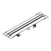 Hansgrohe Raindrain Compact Complete Set Shower Drain 900 For Standard Installation - Brushed Stainless Steel - Unbeatable Bathrooms