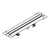 Hansgrohe Raindrain Compact Complete Set Shower Drain 900 For Standard Installation - Brushed Stainless Steel - Unbeatable Bathrooms