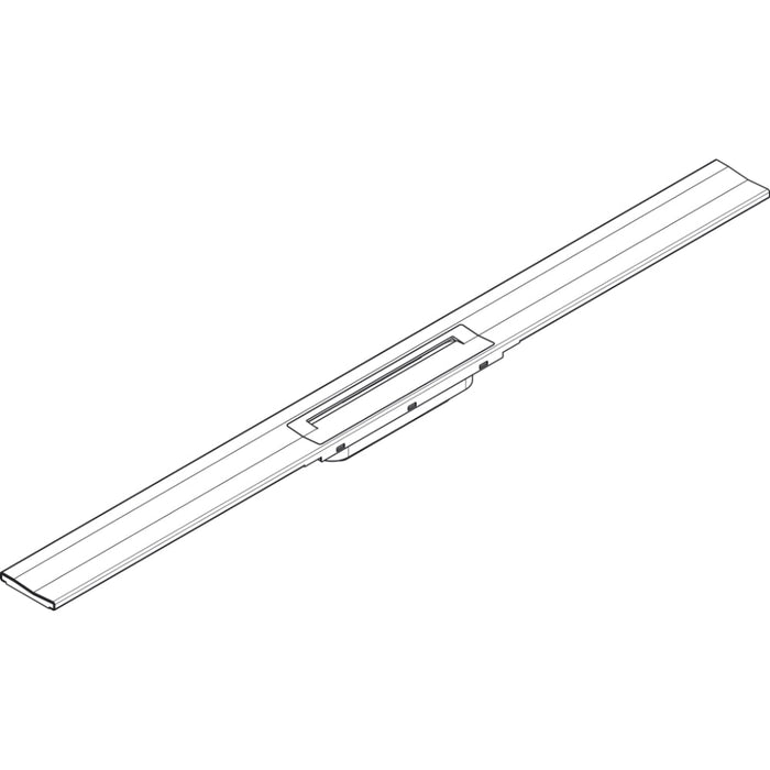 Hansgrohe Raindrain Flex Finish Set Shower Drain 1000 Cuttable For Wall Mounting - Unbeatable Bathrooms