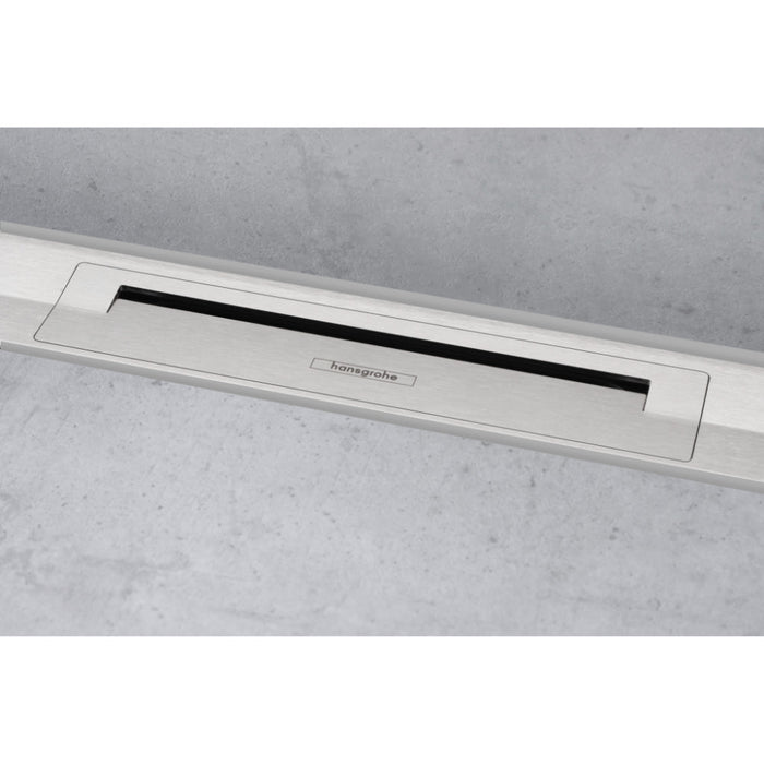 Hansgrohe Raindrain Flex Finish Set Shower Drain 1000 Cuttable For Wall Mounting - Unbeatable Bathrooms