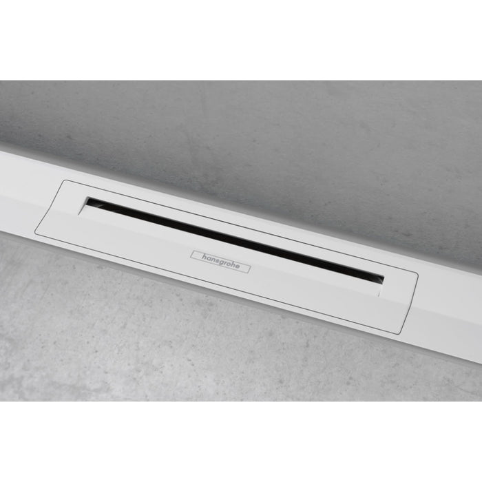 Hansgrohe Raindrain Flex Finish Set Shower Drain 1000 Cuttable For Wall Mounting - Unbeatable Bathrooms