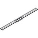 Hansgrohe Raindrain Flex Finish Set Shower Drain 1600 Cuttable For Wall Mounting - Brushed Stainless Steel - Unbeatable Bathrooms