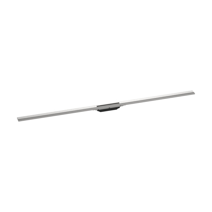 Hansgrohe Raindrain Flex Finish Set Shower Drain 1600 Cuttable - Brushed Stainless Steel - Unbeatable Bathrooms