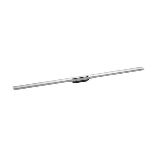 Hansgrohe Raindrain Flex Finish Set Shower Drain 1600 Cuttable For Wall Mounting - Brushed Stainless Steel - Unbeatable Bathrooms