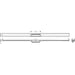 Hansgrohe Raindrain Flex Finish Set Shower Drain 1600 Cuttable For Wall Mounting - Brushed Stainless Steel - Unbeatable Bathrooms