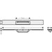 Hansgrohe Raindrain Flex Finish Set Shower Drain 700 Cuttable For Wall Mounting - Unbeatable Bathrooms