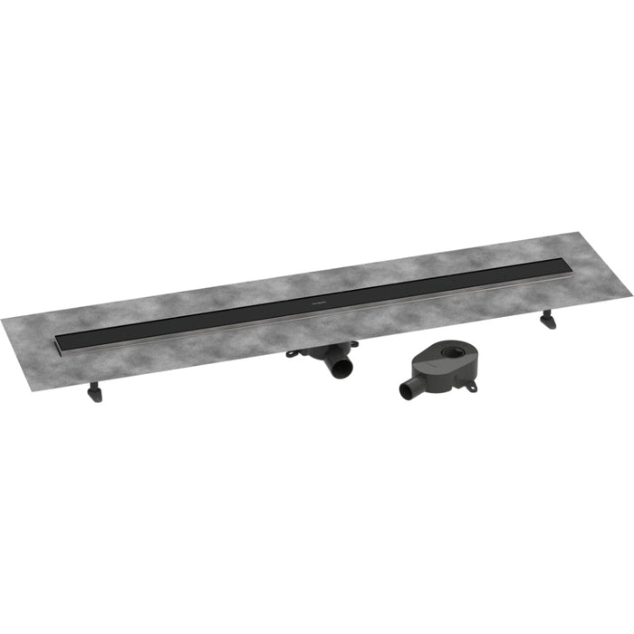 Hansgrohe Raindrain Go Complete Set Shower Drain 1200 Tileable Rear Cover Standard/Flat Installation - Unbeatable Bathrooms