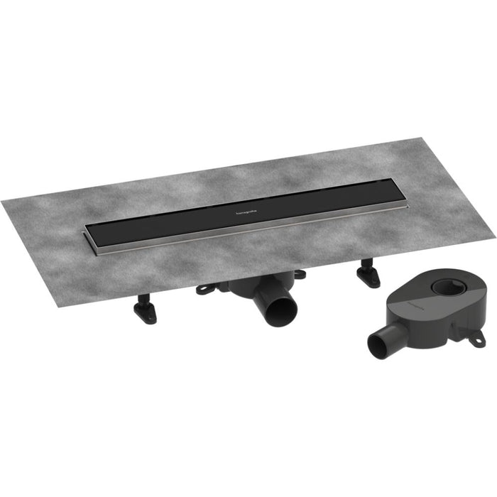 Hansgrohe Raindrain Go Complete Set Shower Drain 500 Tileable Rear Cover For Standard/Flat Installation - Unbeatable Bathrooms