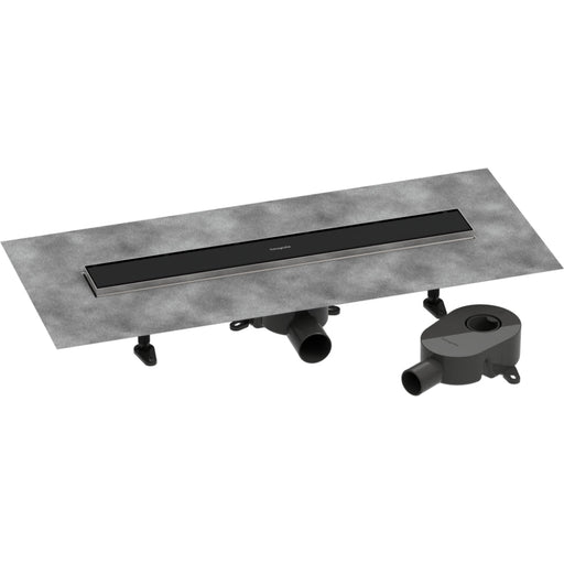 Hansgrohe Raindrain Go Complete Set Shower Drain 600 Tileable Rear Cover Standard/Flat Installation - Unbeatable Bathrooms