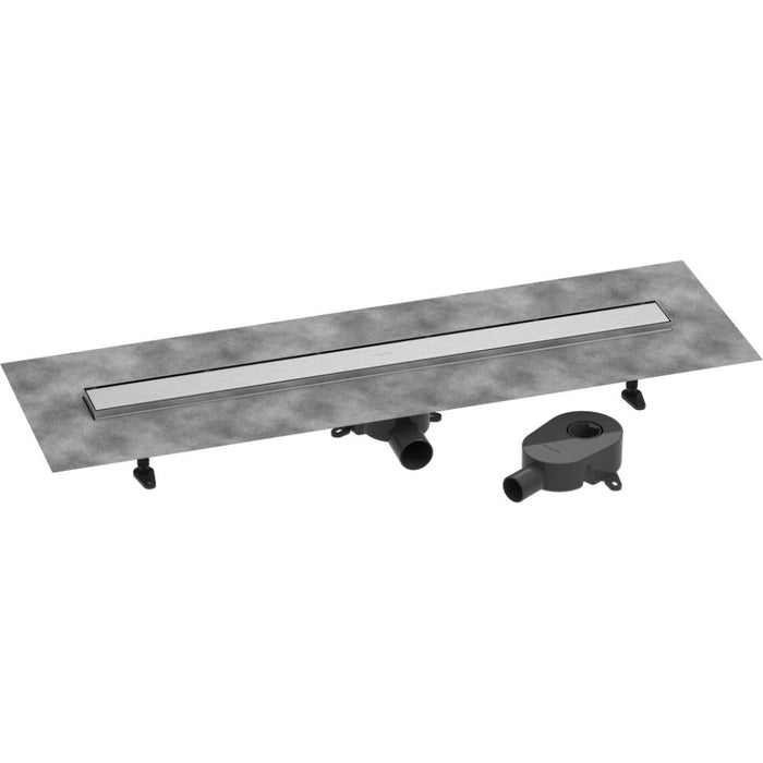 Hansgrohe Raindrain Go Complete Set Shower Drain 900 Tileable Rear Cover Standard/Flat Installation - Unbeatable Bathrooms
