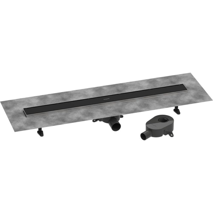 Hansgrohe Raindrain Go Complete Set Shower Drain 900 Tileable Rear Cover Standard/Flat Installation - Unbeatable Bathrooms