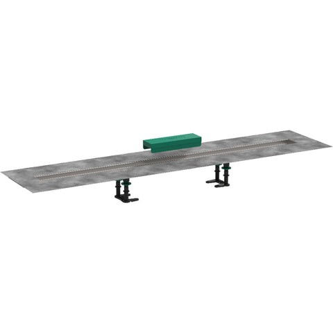 Hansgrohe Raindrain Installation Set 1200 For Shower Drains Finish Sets - Unbeatable Bathrooms