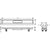 Hansgrohe Raindrain Installation Set 700 For Shower Drains Finish Sets - Unbeatable Bathrooms