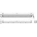 Hansgrohe Raindrain Match Finish Set Shower Drain 1000 with Height Adjustable Frame - Unbeatable Bathrooms