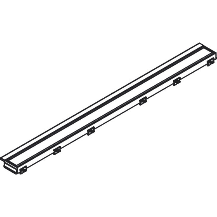 Hansgrohe Raindrain Match Finish Set Shower Drain 1000 with Height Adjustable Frame - Unbeatable Bathrooms