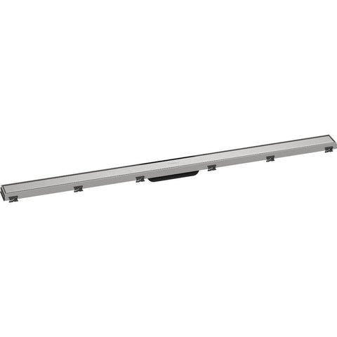 Hansgrohe Raindrain Match Finish Set Shower Drain 1200 with Height Adjustable Frame - Unbeatable Bathrooms