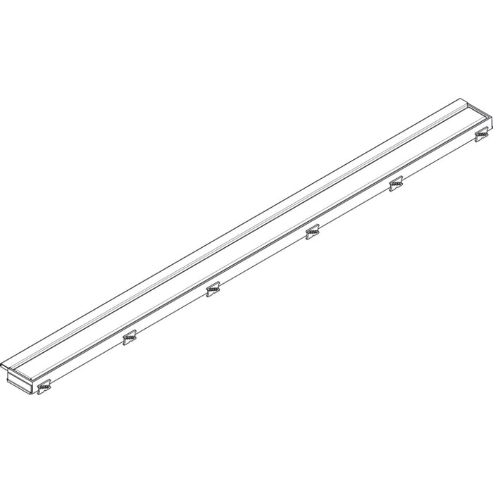 Hansgrohe Raindrain Match Finish Set Shower Drain 1200 with Height Adjustable Frame - Unbeatable Bathrooms
