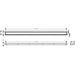Hansgrohe Raindrain Match Finish Set Shower Drain 1200 with Height Adjustable Frame - Unbeatable Bathrooms