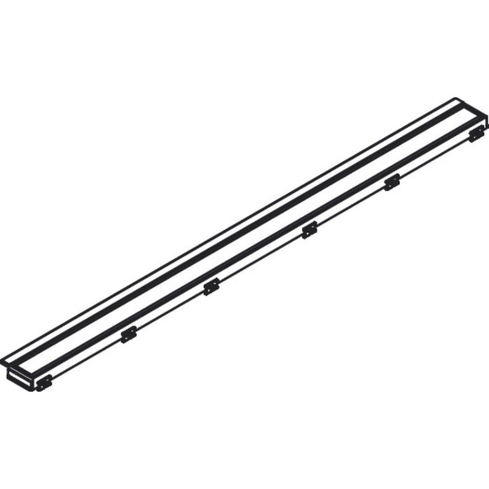Hansgrohe Raindrain Match Finish Set Shower Drain 1200 with Height Adjustable Frame - Unbeatable Bathrooms