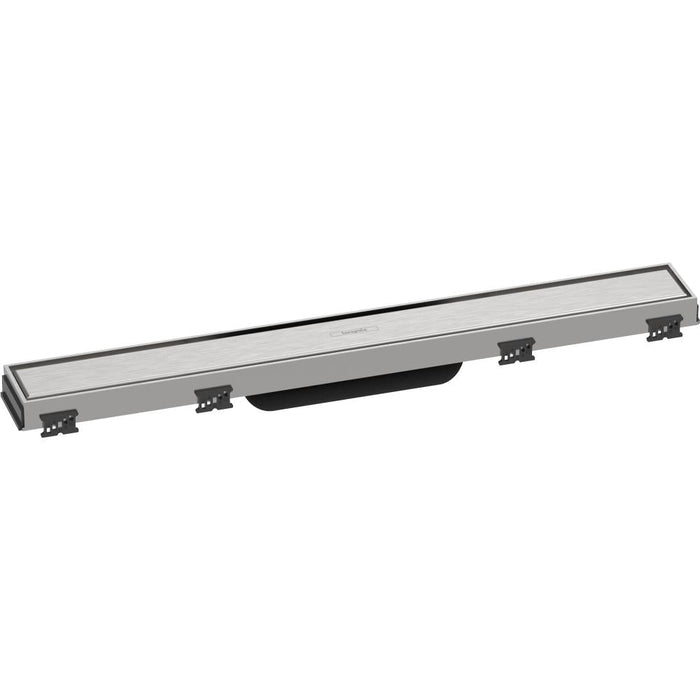 Hansgrohe Raindrain Match Finish Set Shower Drain 600 with Height Adjustable Frame - Unbeatable Bathrooms