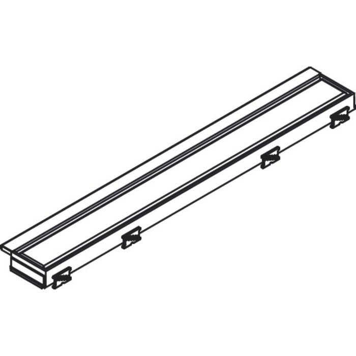 Hansgrohe Raindrain Match Finish Set Shower Drain 600 with Height Adjustable Frame - Unbeatable Bathrooms