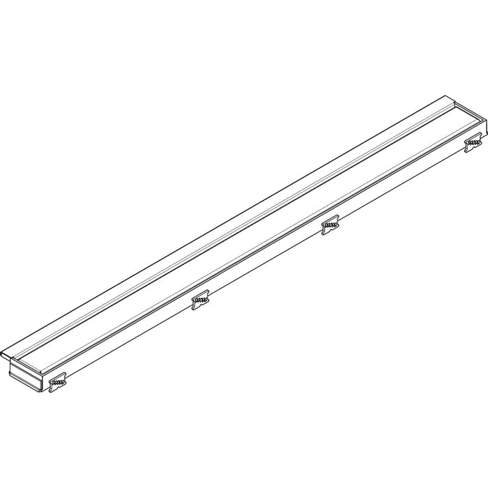 Hansgrohe Raindrain Match Finish Set Shower Drain 900 with Height Adjustable Frame - Unbeatable Bathrooms