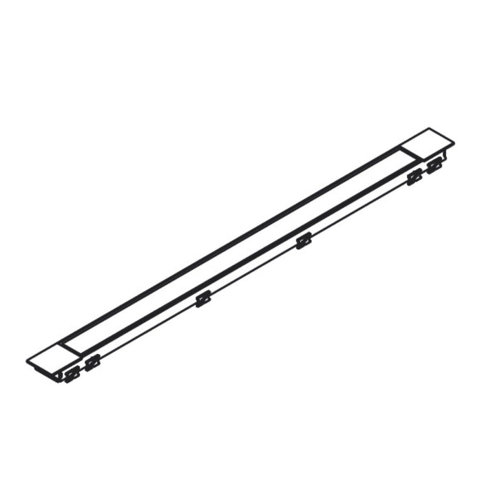 Hansgrohe Raindrain Match Plus Finish Set Shower Drain 1000 with Height Adjustable Frame - Unbeatable Bathrooms