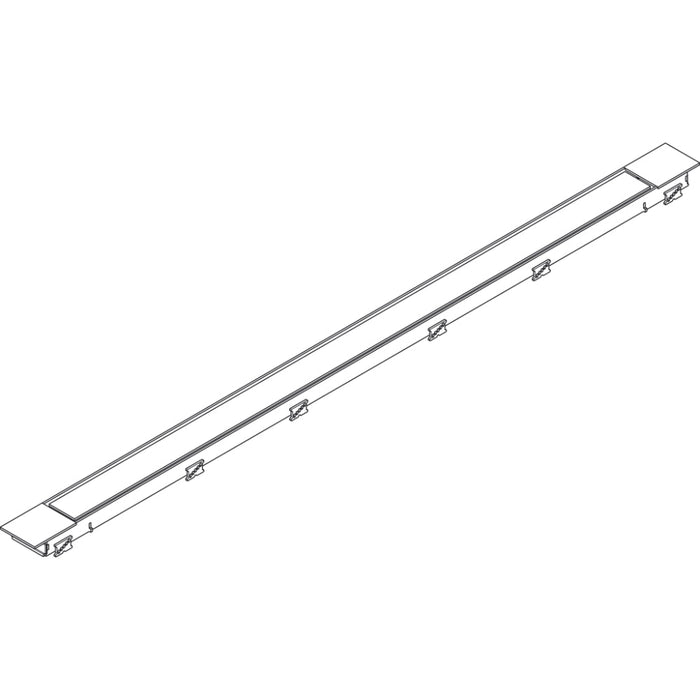 Hansgrohe Raindrain Match Plus Finish Set Shower Drain 1200 with Height Adjustable Frame - Unbeatable Bathrooms