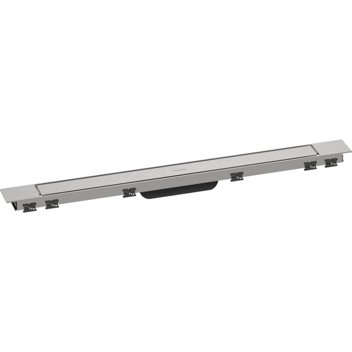 Hansgrohe Raindrain Match Plus Finish Set Shower Drain 800 with Height Adjustable Frame - Unbeatable Bathrooms