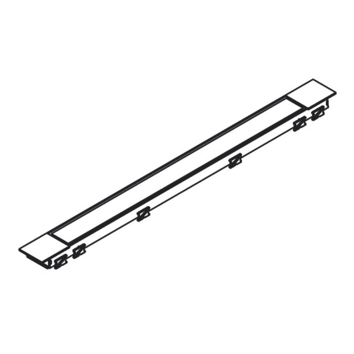 Hansgrohe Raindrain Match Plus Finish Set Shower Drain 800 with Height Adjustable Frame - Unbeatable Bathrooms