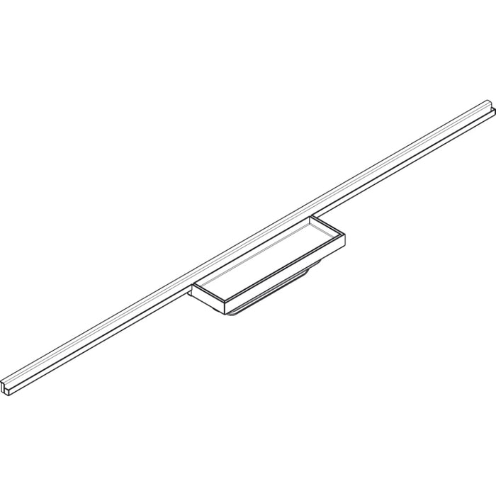 Hansgrohe Raindrain Minimalistic Finish Set Shower Drain 1000 - Unbeatable Bathrooms