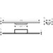 Hansgrohe Raindrain Minimalistic Finish Set Shower Drain 700 - Unbeatable Bathrooms