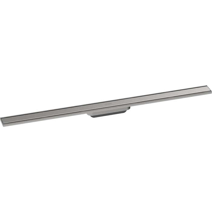 Hansgrohe Raindrain Original Finish Set Shower Drain 1000 - Brushed Stainless Steel - Unbeatable Bathrooms
