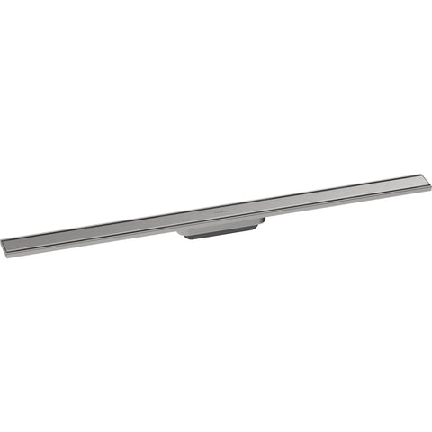 Hansgrohe Raindrain Original Finish Set Shower Drain 1000 - Brushed Stainless Steel - Unbeatable Bathrooms