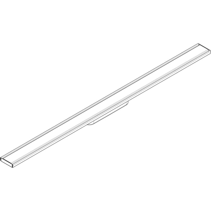 Hansgrohe Raindrain Original Finish Set Shower Drain 1000 - Brushed Stainless Steel - Unbeatable Bathrooms