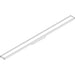 Hansgrohe Raindrain Original Finish Set Shower Drain 1000 - Brushed Stainless Steel - Unbeatable Bathrooms
