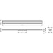 Hansgrohe Raindrain Original Finish Set Shower Drain 1000 - Brushed Stainless Steel - Unbeatable Bathrooms