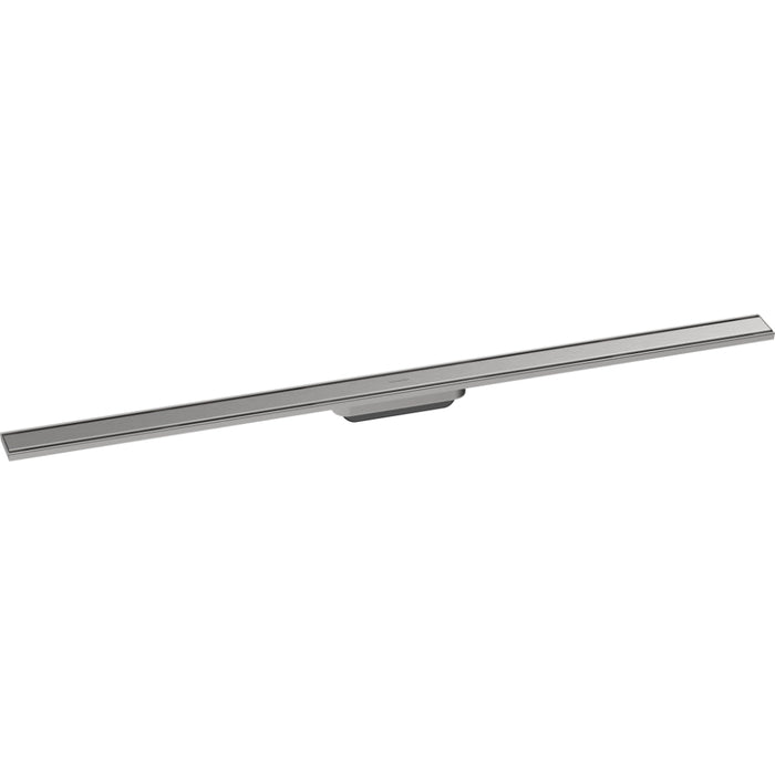 Hansgrohe Raindrain Original Finish Set Shower Drain 1200 - Brushed Stainless Steel - Unbeatable Bathrooms