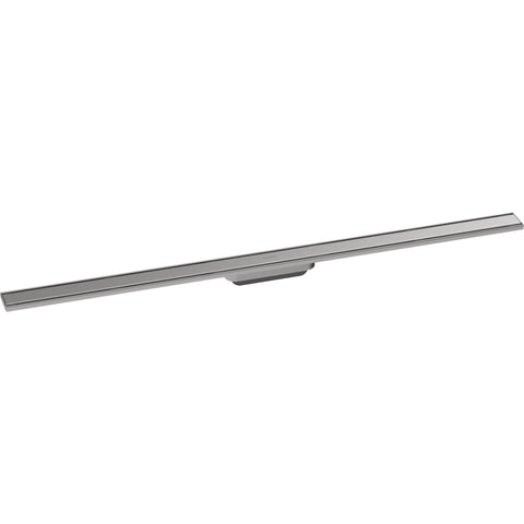 Hansgrohe Raindrain Original Finish Set Shower Drain 1200 - Brushed Stainless Steel - Unbeatable Bathrooms