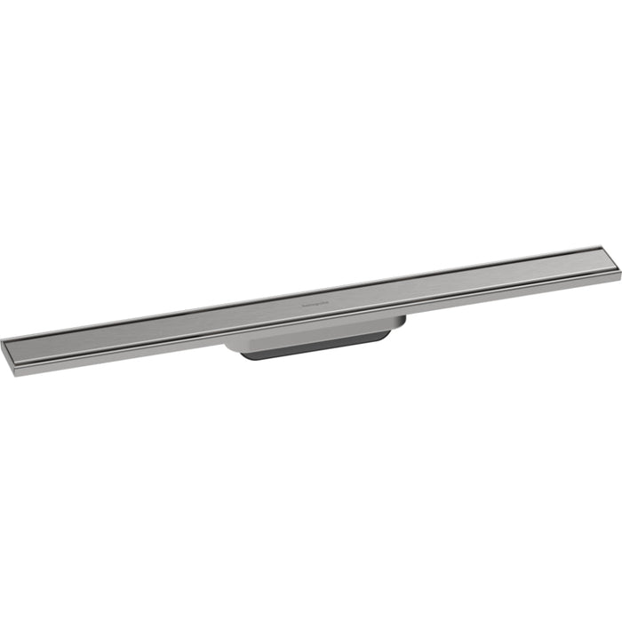 Hansgrohe Raindrain Original Finish Set Shower Drain 700 - Brushed Stainless Steel - Unbeatable Bathrooms