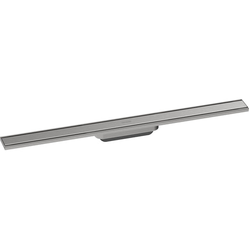 Hansgrohe Raindrain Original Finish Set Shower Drain 800 - Brushed Stainless Steel - Unbeatable Bathrooms